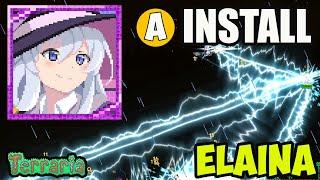 Terraria How to install ELAINA WANDERING WITCH mod (2024) (STEAM)