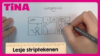 Imke leert je hoe je een strip tekent | Tina