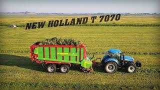 NEW HOLLAND T 7070 im Gras-Einsatz!!!!