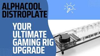 ARGB Brilliance and Liquid Cooling Mastery: Unveiling the Alphacool Distroplate