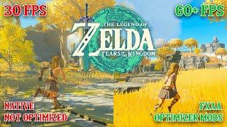 Optimizer MODS Legend of Zelda Tears of the Kingdom PC ! | YuZu Emulator 2024