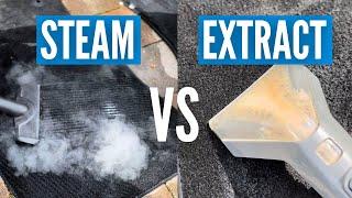 Steamer vs Extractor | Which Should You Get? (For Car Detailing)