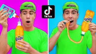 TRUCOS VIRALES DE TIKTOK DE COMIDA PARA HACER EN CASA !!