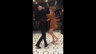 Şebnem Schaefer is dancing Salsa and Disco Fox