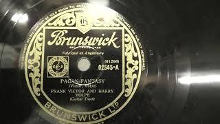 Frank Victor and Harry Volpe (Guitar duet): Pagan fantasy. (1936).