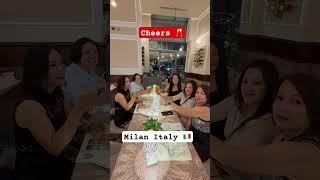 Cheers . Milan Italy . #shorts #viral #satisfying #amazing ing