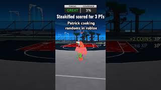 discord.gg/ubv Patrick can hoop like that #basketball #funny #gaming #memes #roblox #robloxshorts