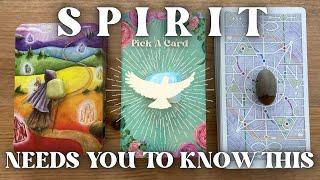 Spirit NEEDS You To Know THIS!🫀 *Timeless* Pick A Card Reading | Customized By Spirit