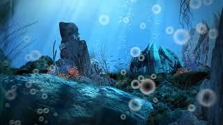 Underwater World Background Video Animation |  Motion Background Loop | No Copyright