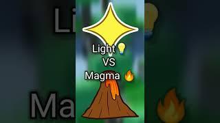 Light vs Magma in Blox Fruits! #roblox #bloxfruits #Light