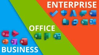 Microsoft365 & Office Pläne: Der Große Unternehmensvergleich (Business vs. Office vs. Enterprise)