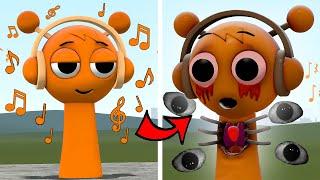 WHAT IF I MAKE A SONG WITH HORROR ORANGE SPRUNKI in Garry's Mod!