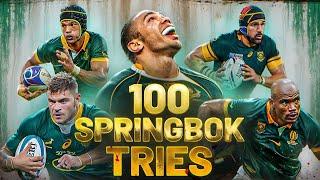 SPRINGBOK Rugby's Most EPIC 100 Tries | Brutal Power & Unreal Speed