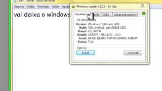 como validar o windows 7 ultimate 34 bits