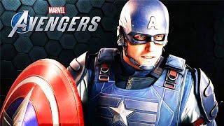 CAPTAIN AMERICA'S Story (Marvel's Avengers) All Captain America Scenes 1080p HD