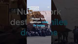 Motos ilegales bajo la mira: NY toma acción #shorts