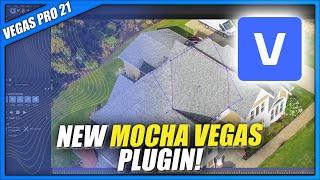 VEGAS Pro 21 - NEW Mocha VEGAS plugin! How to EASILY do Advanced Planar Tracking! ‍#151