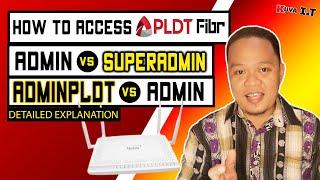 How to ACCESS PLDT Fibr FULL admin, SUPERADMIN, and ADMINPLDT | ONU PLDT RP2627-RP2684 |2021 | 2022