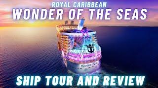 Royal Caribbean Wonder Of The Seas Full Ship Tour And Review 2024