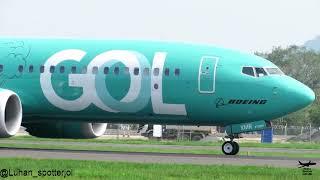 Boeing 737-800 MAX - GOL (PR-XMR)-(#MeuVooCompensa Livery) Decolagem em Joinville 24/09/2024