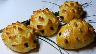 Hedgehog Buns - Chocolate Filled Bread