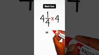 99% will Fails.. in this Easy Math Test  #math #mathtest #mathchallenge