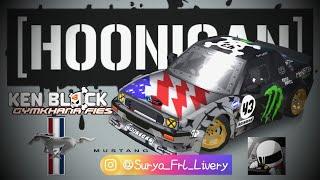 Livery Hoonigan V2 Ken Block Mustang for S13 FrLegends