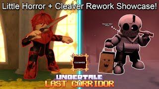 ULC: Little Horror + Cleaver Rework Showcase! Halloween Event (Roblox Undertale Last Corridor!)