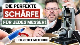 Die perfekte Schärfe mit dem Professional Precision Adjust Knife Sharpener | Böker Solingen