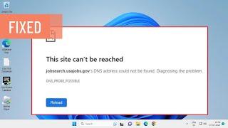 How To Fix DNS PROBE POSSIBLE error in Chrome or other browsers (FIXED)