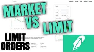 Robinhood Market Orders VS Limit Orders