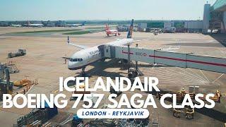 How Is IcelandAir SAGA Class? - LGW to KEF 2023 [Eng CC]