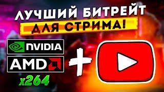 Как выбрать Битрейт для Стрима на Youtube и Улучшить Качество Картинки в OBS STUDIO 2024