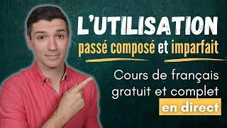 Cours de français - Passé composé et imparfait - Niveau B1/B2