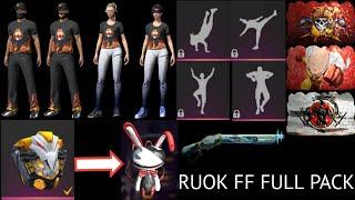 Free Fire Ruok FF Dress Glitch After UpdateConfig Set Ruok FF Setelah Update