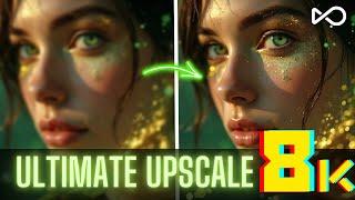 4K Image Upscaler with 3 Modes (Creative, Refined, Precise) - Ultimate Upscale Tutorial