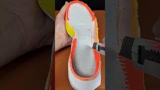 Cutting The Nike Vaporfly Next% 3 Running Shoes. #fypシ゚ #nikevaporfly3 #vaporfly3 #shorts