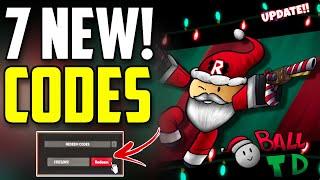 UPDATE!! *NEW*BALL TOWER DEFENSE CODES IN 2024 | ROBLOX BALL TD CODES  CODES FOR BALL TD 2024