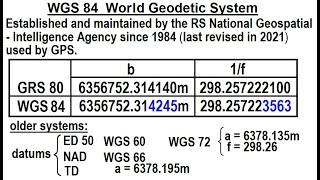 Special Topics - GPS (66 of 100) WGS 84  World Geodetic System