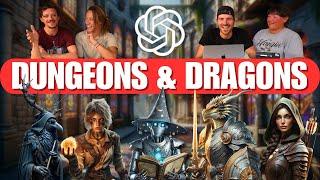 AI Dungeon Master: Epic D&D Adventure with ChatGPT!