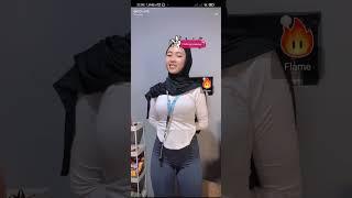 Hijab bunda goyang hot bar bar live bigo