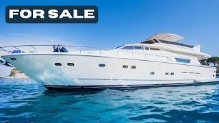 (SOLD) €325,000 Ferretti 185 Fly Refit: Yacht Tour | Yacht For Sale | Winslow Yachts