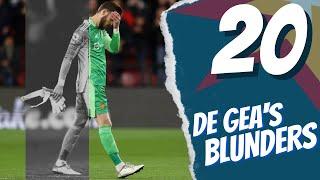 DE GEA LEAVING MAN UNITED | 20 ERRORS | GOAL KEEPING ERRORS #degea #manutd #manunited