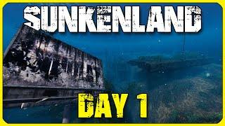 Day 1 - Getting Started! - Sunkenland - Early Access 2024