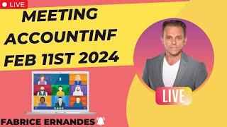 Meeting Accounting Feb 11st 2024 | business meeting conversation || Fabrice ERNANDES