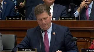 Arizona Rep. Greg Stanton questions Robert Mueller