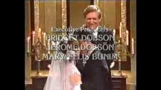 Santa Barbara ending credits 134 - Kelly & Joe's wedding