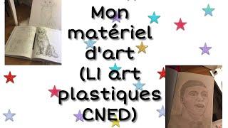 MON MATÉRIEL D’ART (en licence art plastique)