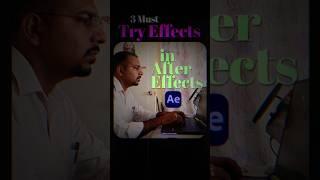 3 Must Try Effects in After Effects #videoediting #afterefects