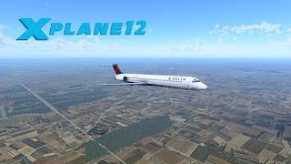 X-Plane 12 MD-82 How-To | Cold/Dark and AP ILS Landing